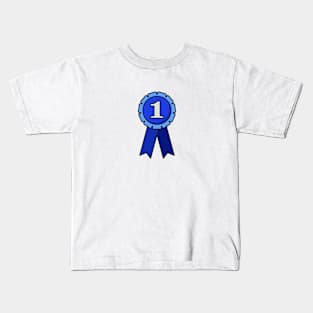 First Prize Ribbon Icon Kids T-Shirt